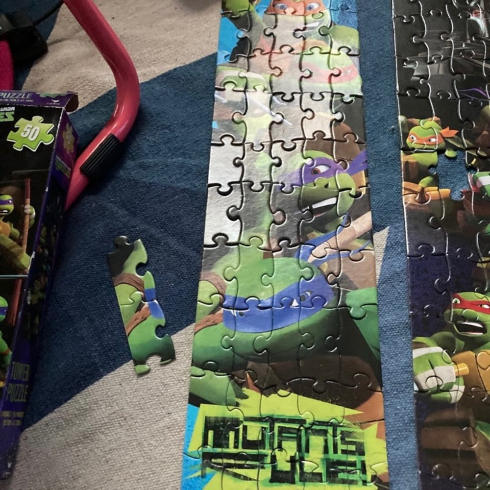 TMNT Three Puzzles (Floor and Tower) - Picture 5 of 9